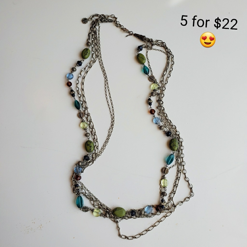 Premier Designs Costa Rica Multi-Strand Necklace